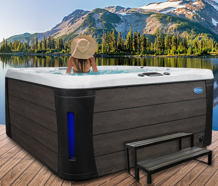 Calspas hot tub being used in a family setting - hot tubs spas for sale Tulsa